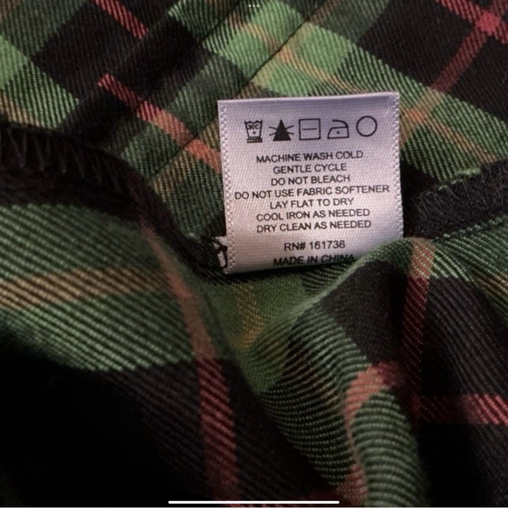 Vintage Y2K Teddy Fresh Cropped Plaid Jacket Zip Up Preppy Retro Grunge Size M - Picture 12 of 13